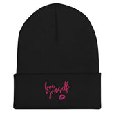 Love Yourself! Cuffed Beanie